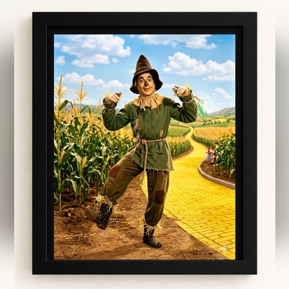 Hand Crafted Other - A.I. The Wizard of Oz Art Print 8x10 Frame